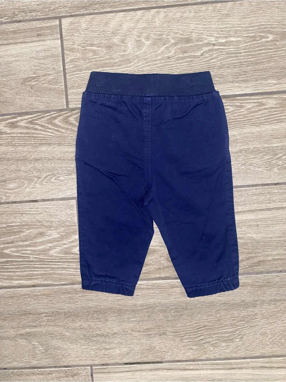 Ralph Lauren Navy Jogger Pants with Red Pony Accent